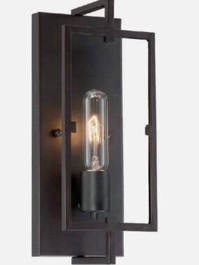 Home Decorators Collection Bronze Sconce H 13 x W 5 x D 4
